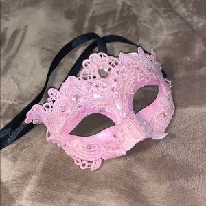 Pink Masquerade Mask